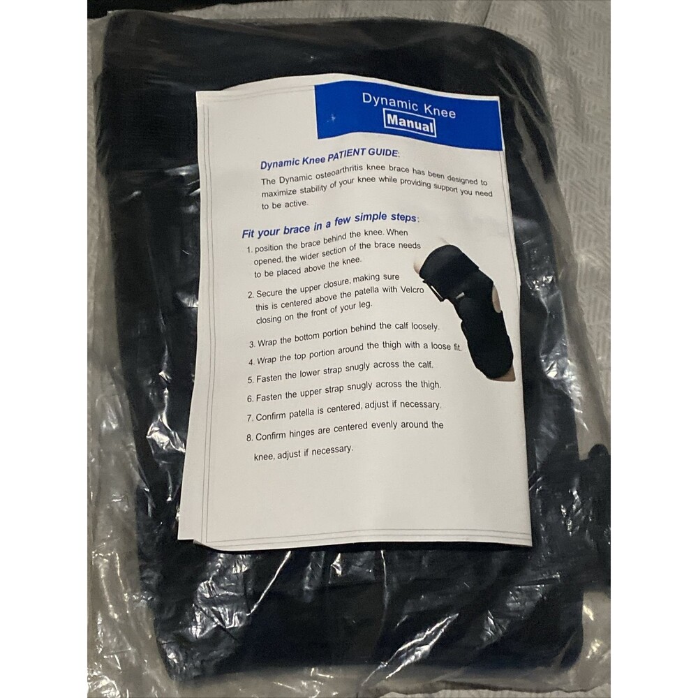 Dynamic Knee Osteoarthritis Knee Brace M Medium Brand New